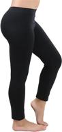 girls' nylon spandex length leggings - tobeinstyle clothing and leggings logo