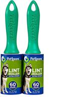 🐶 extra sticky petlovers lint rollers twin pack - effective lint remover for clothes with pet hair logo