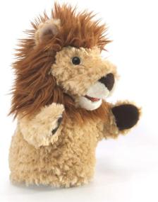 img 3 attached to Folkmanis Little Lion Hand Puppet: A Roaring Addition to Playtime Fun!