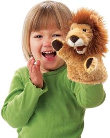 img 1 attached to Folkmanis Little Lion Hand Puppet: A Roaring Addition to Playtime Fun!