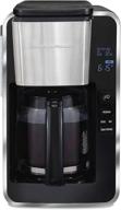 ☕️ hamilton beach frontfill deluxe 12-cup programmable coffee maker, black (model 46321) logo