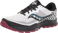 men's medium saucony peregrine running shoes for gravel terrain logo