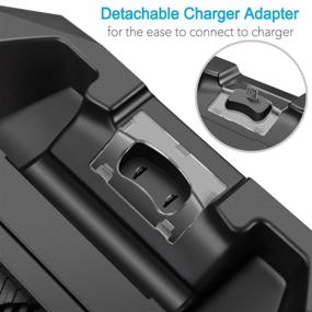 img 2 attached to Ultimate 2-In-1 PS4 Pro/Slim Stand Charger: OBVIS Vertical Cooling Station with Dual Charger Ports and USB HUB