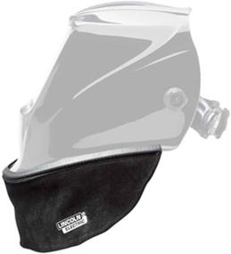 img 1 attached to 🔒 Protective Leather Helmet Bib with Press Fit Seal - Lincoln Electric KP3729-1