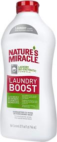 img 1 attached to Nature's Miracle Laundry Boost: 32oz Stain and Odor Removing Additive for Laundry