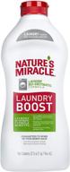 nature's miracle laundry boost: 32oz stain and odor removing additive for laundry logo