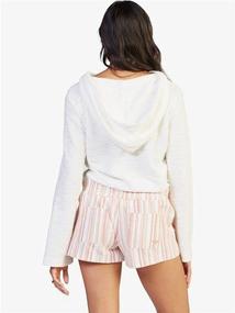 img 2 attached to 👖 Стильные и удобные: Познакомьтесь с шортами Roxy Women's Oceanside Yarn Dye для женщин