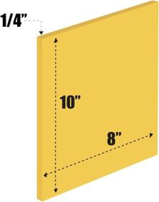 img 3 attached to 📐 8-inch Expanded PVC Raw Materials Sheets