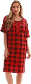 img 3 attached to Just Love Nightgown Sleepwear 4360 10195 3X Women's Clothing