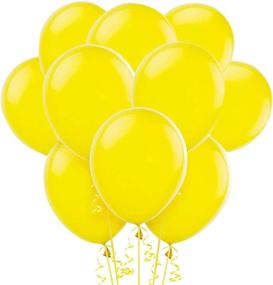 img 4 attached to Yellow Latex Balloons, 12-Inch, 100-Pack (100)