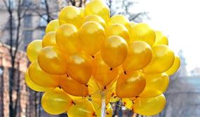 img 3 attached to Yellow Latex Balloons, 12-Inch, 100-Pack (100)