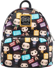 img 2 attached to Pop Loungefly Seinfeld Exclusive Multicolor Backpacks
