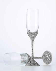 img 2 attached to 🥂 Anniversary Birthday Banquets Champagne Flutes