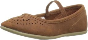 img 4 attached to Carter's Unisex-Child Girls' Mana2 Ballet Flat: Comfortable and Stylish Footwear for Young Girls