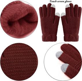 img 1 attached to Aneco Winter Knitted Buffalo Beanie Outdoor Recreation for Outdoor Clothing