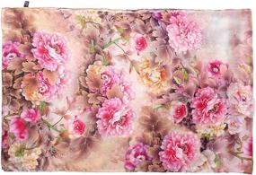 img 3 attached to 🌸 Digital Floral Print Scarf - Women's Accessories and Scarves & Wraps from YangtzeStore