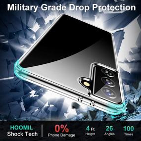 img 1 attached to 📱 HOOMIL Samsung Galaxy S21 Clear Case, [Military Grade Anti-Drop Tested] Slim Fit Transparent Protective TPU Silicone Cover for Samsung S21 5G 6.2 inch - Enhanced SEO