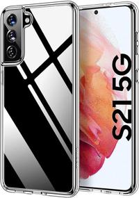 img 4 attached to 📱 HOOMIL Samsung Galaxy S21 Clear Case, [Military Grade Anti-Drop Tested] Slim Fit Transparent Protective TPU Silicone Cover for Samsung S21 5G 6.2 inch - Enhanced SEO