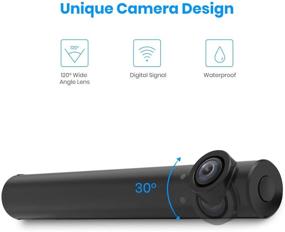 img 1 attached to 📸 Upgraded AUTO VOX Wireless Backup Camera TW1: Easy Installation, HD 720P Super Night Vision, Rechargeable 3350mAh Battery