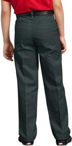 img 1 attached to 👖 Dickies Boys' Flexwaist Flat Front Straight Leg Pant: Durable Comfort for Active Kids
