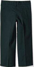 img 2 attached to 👖 Dickies Boys' Flexwaist Flat Front Straight Leg Pant: Durable Comfort for Active Kids