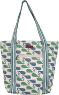 👜 bungalow 360 vegan striped tote: stylish women's handbags & wallets in totes logo