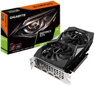 gigabyte geforce gtx 1660 ti oc 6g 🖥️ gddr6 displayport hdmi видеокарта windforce 2x - gv-n166toc-6gd логотип