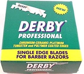 img 1 attached to Derby Professional Single Razor Blades Shave & Hair Removal