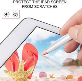 img 1 attached to 96 Pieces Silicone Nibs Caps for Apple Pencil 1st and 2nd Generation - Anti-Slip Protective Cover with Noiseless Drawing and Writing, 16 Color Options