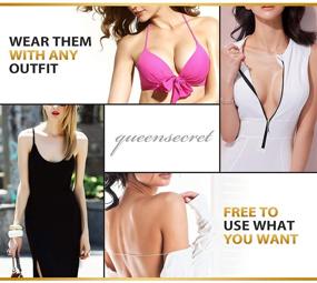 img 2 attached to 👙 Thinnest Nippleless Covers, 3.14 Inches, Best Size, Invisible Silicone Pasties – Nude, Reusable Adhesive, 2 Pairs