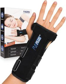 img 4 attached to 🖐️ Carpal Tunnel Wrist Brace: Essential PPE for Women in Occupational Health & Safety