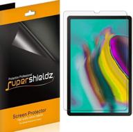 supershieldz 3-pack for samsung galaxy tab s5e (10.5 inch) screen protector - high definition clear shield (pet) logo