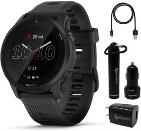 img 4 attached to Garmin Forerunner 945 LTE Premium Smartwatch with LTE Connectivity for Running/Triathlon Multisport, Black - Includes Wearable4U Power Pack Bundle