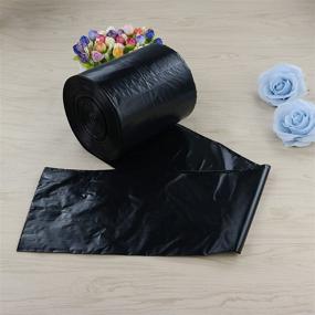 img 2 attached to 🗑️ High-quality Eagrye 5 Gallon Garbage Bags, 90 Counts, Black - Durable and Reliable Waste Disposal Solution