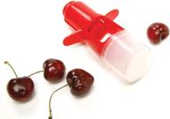 efficient fruit pitting made easy: norpro cherry olive pitter with cup and shield logo