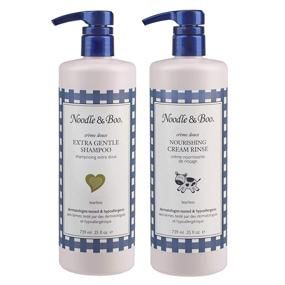 img 4 attached to 👶 Noodle &amp; Boo Baby Shampoo and Cream Rinse Set – Extra Gentle and Nourishing for Babies