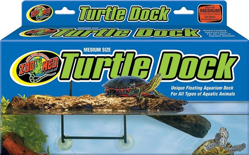 zoo med turtle dock 로고