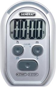 img 4 attached to 🕒 General Tools TI150 Kitchen Timer for Visually/Hearing Impaired, Loud Environments, and Classrooms - Red Flasher, Loud Beeper, Vibration - Gray