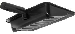 img 2 attached to 🧹 Carlisle 36143703 Flexible Plastic Dustpan: 12" Length, 12" Width, Black - Efficient Cleaning Solution