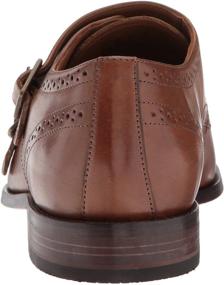 img 2 attached to Bostonian Nantasket Monk Strap Loafer Leather Men's Shoes for Loafers & Slip-Ons