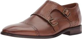 img 4 attached to Bostonian Nantasket Monk Strap Loafer Leather Men's Shoes for Loafers & Slip-Ons