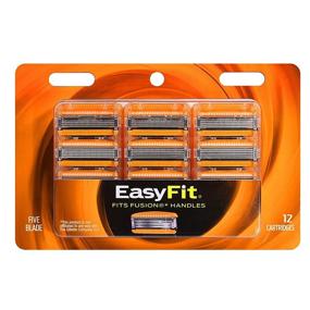 img 3 attached to 🪒 Personna EasyFit 5-Blade Fusion Refill Cartridges – 12 Count: Compatible with all Fusion 5 Handles for a Smooth Shave