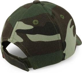 img 2 attached to Trendy Apparel Shop: Youth Size Kid's Adjustable Structured Baseball Cap - Stay Stylish!