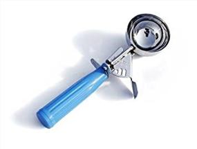 img 3 attached to 🍨 Commercial-Grade Thumb Press Food Disher/Ice Cream Scoop, 18/8 Stainless Steel, 2.75 oz, Size 16, Blue - New Star Foodservice 34820: Review, Features, and Pricing