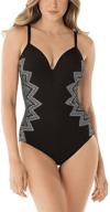 miraclesuit swimwear temptation underwire swimsuit logo