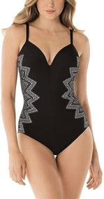 img 2 attached to Miraclesuit Swimwear Temptation Underwire Swimsuit