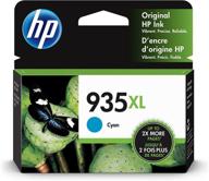 🖨️ hp 935xl cyan ink cartridge: compatible with hp officejet 6800 & pro 6230 (c2p24an) logo