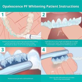 img 1 attached to 😁 Opalescence дома для отбеливания зубов гелевые шприцы - 4 штуки с отбеливающим мятным гелем 15%