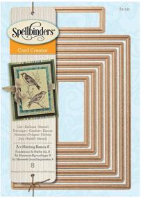img 1 attached to 🔮 Deluxe Spellbinders S5-131 Nestabilities Card Creator A-2 Matting Basics A Die Templates - Complete Finishing Touch for Stunning Cards