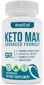 img 4 attached to Keto MAX Supplement: Utilize Fat for Energy, Boost Metabolism, Manage Cravings - 60 Capsules